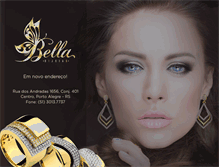 Tablet Screenshot of bellabijoias.com.br